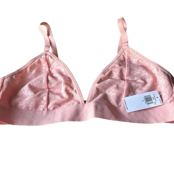 Old Navy Light Pink Lace Bra - Picture 1 of 3